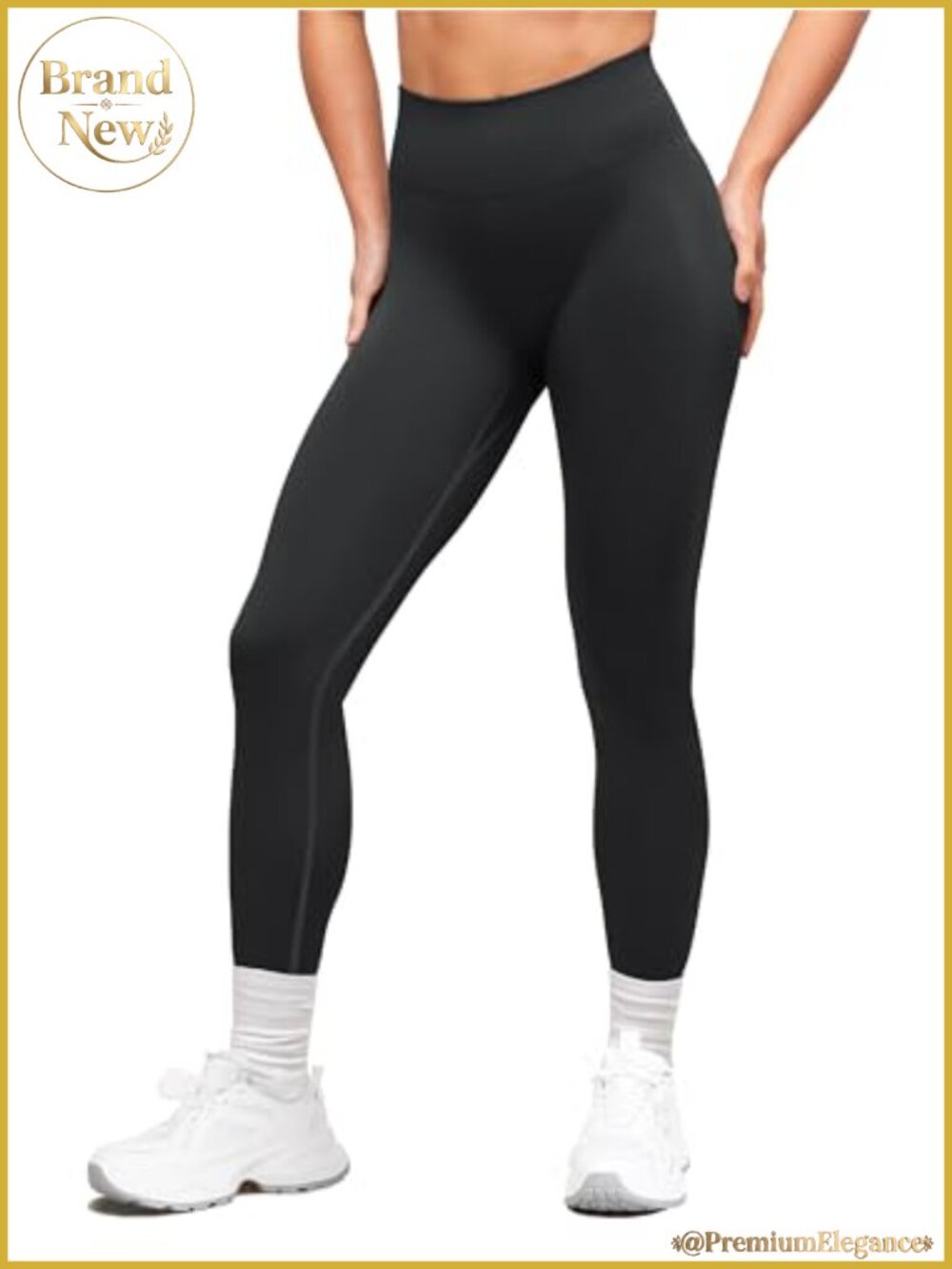 Tall Women's Seamless High Waist Tummy Control Workout Leggings Yoga Pants